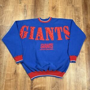 Vintage New York Giants Sweatshirt Crewneck Mens XL 90s NFL Legends Athletic